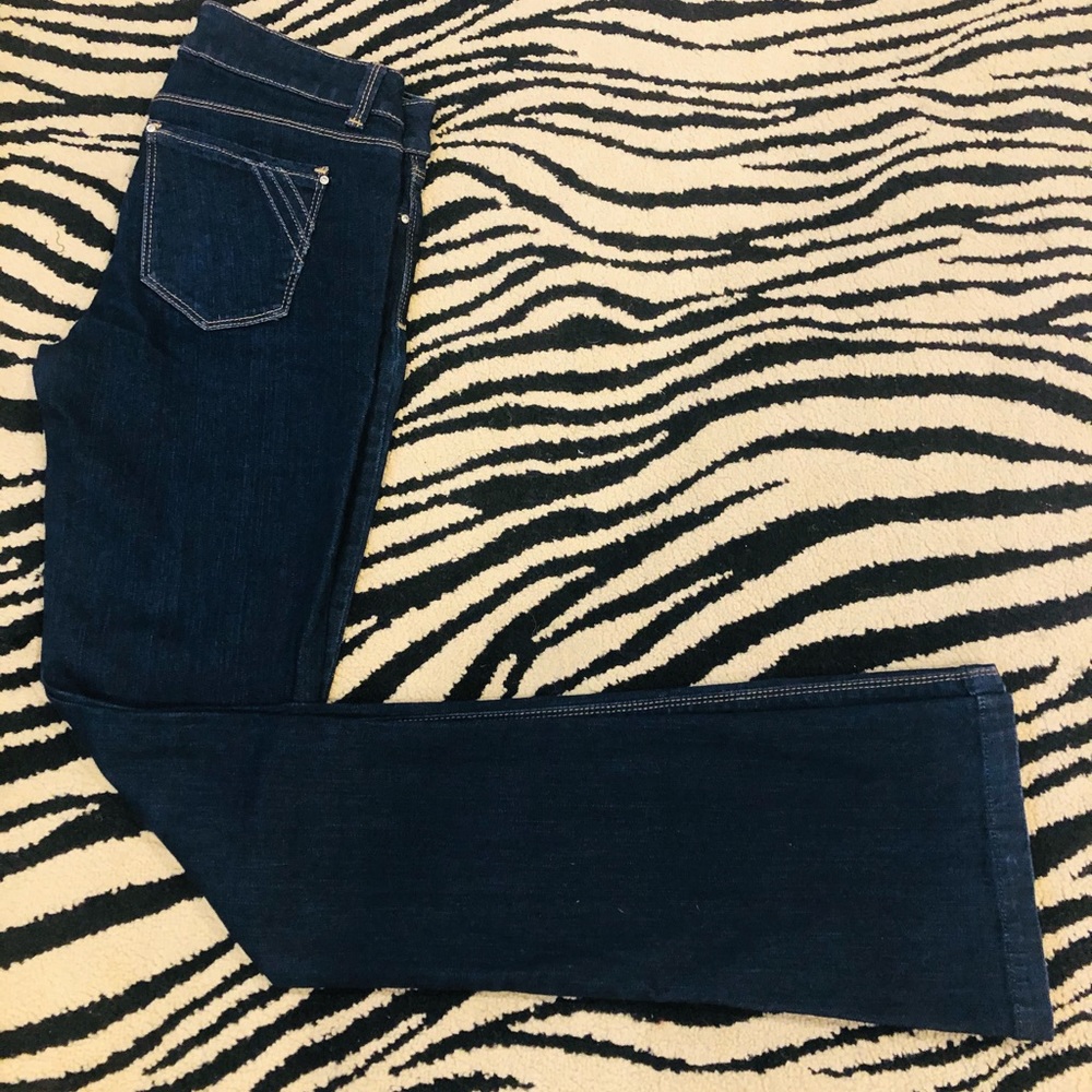 White House Black Market Skinny Flare Jeans Size 00R
